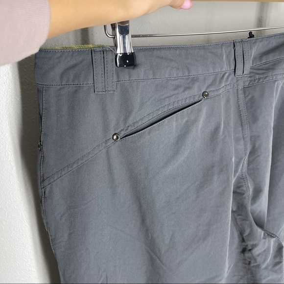 Mountain Hardwear Tech Nylon Pants Gray Boot Cut - Picture 8 of 11